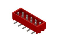 1.27X2.54mm (.050) Top Entry SMT Type Male Connector 04-26Pin